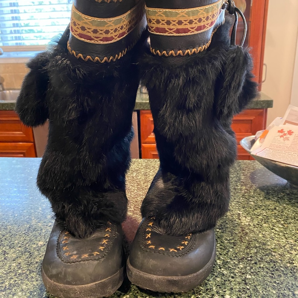 Faux Fur Winter Boots